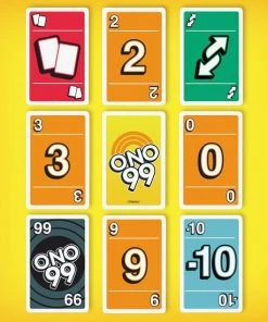 O'NO 99 - Mattel Games - Kaartspel -LEERZAME SPELLEN Verkoopwinkel 550x550 9