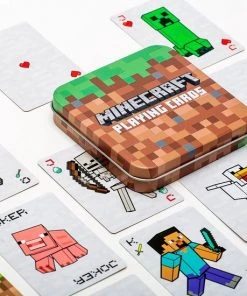 Paladone Minecraft: Speelkaarten Met Opbergdoosje -LEERZAME SPELLEN Verkoopwinkel 550x550 99