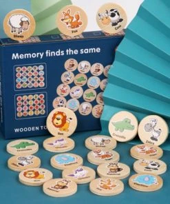Wooden Toys Houten Memory Spel - 20 Delig - Memory Spelletjes Vanaf 3 Jaar - Houten Speelgoed - Schoencadeautjes Voor Kinderen - Dieren 12 Wooden Toys Houten Memory Spel - 20 Delig - Memory Spelletjes Vanaf 3 Jaar - Houten Speelgoed - Schoencadeautjes Voor Kinderen - Dieren -LEERZAME SPELLEN Verkoopwinkel 550x551 19