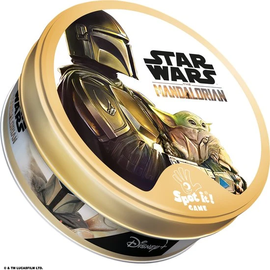Zygomatic Board Game Studio Dobble Star Wars The Mandalorian - Kaartspel 5 Zygomatic Board Game Studio Dobble Star Wars The Mandalorian - Kaartspel - Afbeelding 3