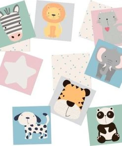 Spesely Memory Spelletjes - Kaartspel 24 Kaarten - Kinderen - Vanaf 2 Jaar - Dieren