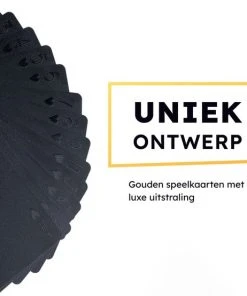 2BEFUN Waterdichte Kaarten - Zwart - Luxe Kaartspel - Speelkaarten - Pokerkaarten - Drankspel - Ook Geschikt Als Kerst Cadeau Voor Man En Vrouw, Voor Grote Kinderen Of Sinterklaas Schoencadeautjes - Cadeautjes -LEERZAME SPELLEN Verkoopwinkel 550x554 8