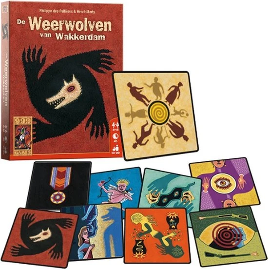 999 Games De Weerwolven Van Wakkerdam Basisspel Kaartspel 8 999 Games De Weerwolven Van Wakkerdam Basisspel Kaartspel - Afbeelding 6