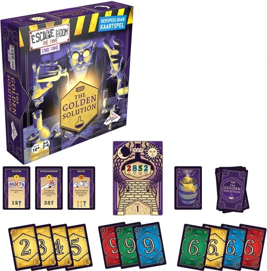 Identity Games Escape Room The Game Kaartspel The Golden Solution 5 Identity Games Escape Room The Game Kaartspel The Golden Solution - Afbeelding 3