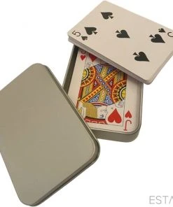 ESTARK Luxe Speelkaarten In Metal BOX - Plastic Coating - Poker Kaarten - Kaartspel - Spelkaarten - Spel Kaart - 56 Kaarten - Gezelschapsspel - Spelen - Playing Cards - In Blik 26 ESTARK Luxe Speelkaarten In Metal BOX - Plastic Coating - Poker Kaarten - Kaartspel - Spelkaarten - Spel Kaart - 56 Kaarten - Gezelschapsspel - Spelen - Playing Cards - In Blik -LEERZAME SPELLEN Verkoopwinkel 550x560 7