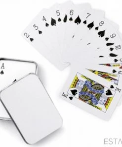 ESTARK Luxe Speelkaarten In Metal BOX - Plastic Coating - Poker Kaarten - Kaartspel - Spelkaarten - Spel Kaart - 56 Kaarten - Gezelschapsspel - Spelen - Playing Cards - In Blik 20 ESTARK Luxe Speelkaarten In Metal BOX - Plastic Coating - Poker Kaarten - Kaartspel - Spelkaarten - Spel Kaart - 56 Kaarten - Gezelschapsspel - Spelen - Playing Cards - In Blik -LEERZAME SPELLEN Verkoopwinkel 550x562 12