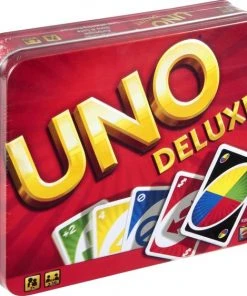 UNO Deluxe - Mattel Games - Kaartspel -LEERZAME SPELLEN Verkoopwinkel 550x562