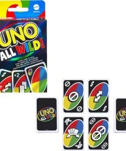 UNO All Wild - Mattel Games - Kaartspel -LEERZAME SPELLEN Verkoopwinkel 550x563