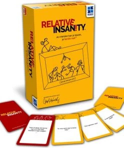 Megableu Relative Insanity - Kaartspel - Familiespel - Humoristisch Partyspel -LEERZAME SPELLEN Verkoopwinkel 550x566 9
