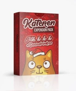 KATERTJE KATEREN - Kerst Editie | Drankspellen - Partygame - Speelkaarten - Kaartspel - Officieel Spel