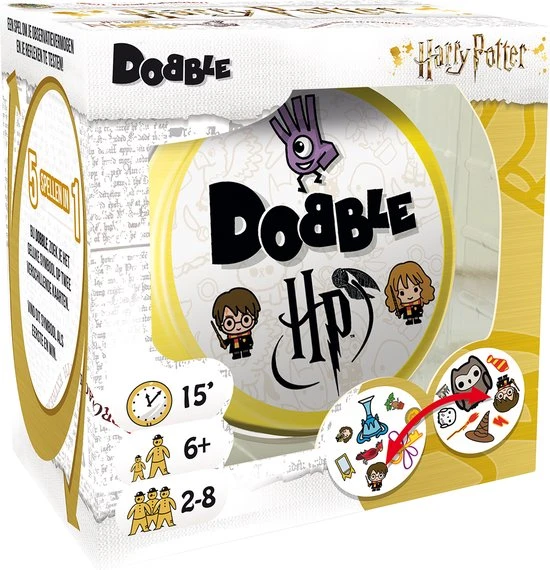Zygomatic Board Game Studio Dobble Harry Potter - Kaartspel 3 Zygomatic Board Game Studio Dobble Harry Potter - Kaartspel