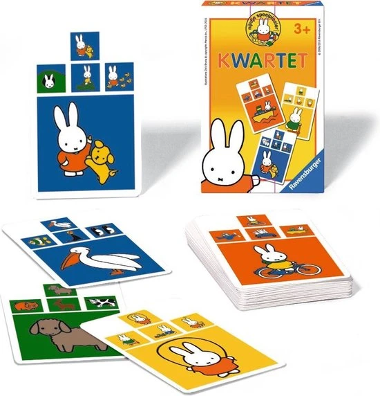 Ravensburger Nijntje Ontdekt De Wereld Kwartet 6 Ravensburger Nijntje Ontdekt De Wereld Kwartet - Afbeelding 4