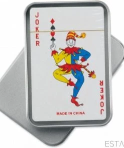 ESTARK Luxe Speelkaarten In Metal BOX - Plastic Coating - Poker Kaarten - Kaartspel - Spelkaarten - Spel Kaart - 56 Kaarten - Gezelschapsspel - Spelen - Playing Cards - In Blik 21 ESTARK Luxe Speelkaarten In Metal BOX - Plastic Coating - Poker Kaarten - Kaartspel - Spelkaarten - Spel Kaart - 56 Kaarten - Gezelschapsspel - Spelen - Playing Cards - In Blik -LEERZAME SPELLEN Verkoopwinkel 550x572 8