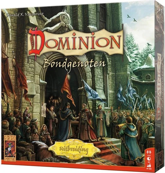 999 Games Dominion: Bondgenoten Uitbreiding Kaartspel 4 999 Games Dominion: Bondgenoten Uitbreiding Kaartspel - Afbeelding 2