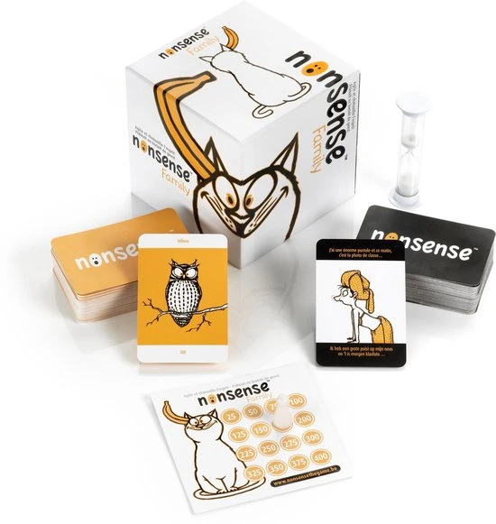 Editions Du Hibou Nonsense Familie - Kaartspel 5 Editions Du Hibou Nonsense Familie - Kaartspel - Afbeelding 3