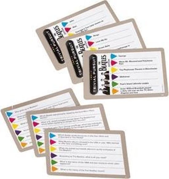 Trivial Pursuit Beatles - Kaartspel - EN 6 Trivial Pursuit Beatles - Kaartspel - EN - Afbeelding 4