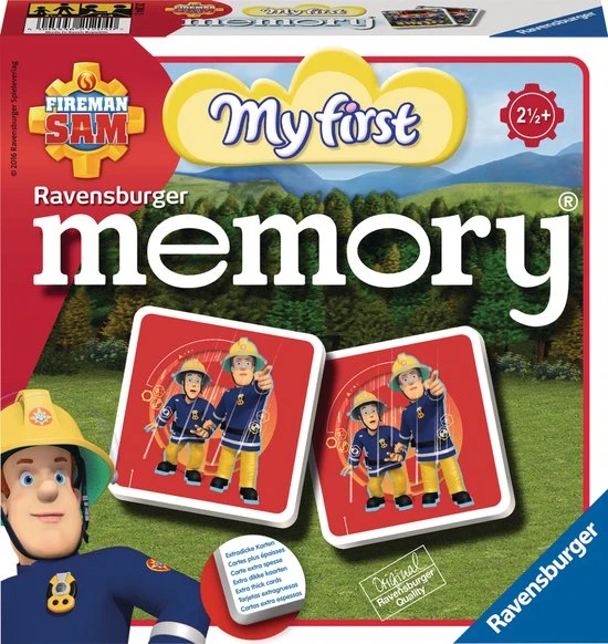 Ravensburger Brandweerman Sam My First Memory 7 Ravensburger Brandweerman Sam My First Memory - Afbeelding 5