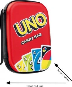 UNO Kaartspel UNO-draagtas - Voor Speelkaarten Voor Onderweg - 11 Cm X 3,5 Cm X 15,5 Cm -LEERZAME SPELLEN Verkoopwinkel 550x583