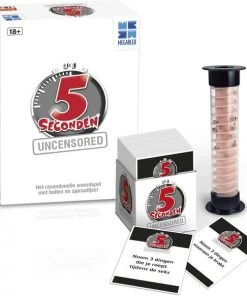 Megableu 5 Seconden Uncensored - Kaartspel - Spelletjes Voor Volwassenen - 18+ Spel -LEERZAME SPELLEN Verkoopwinkel 550x583 8