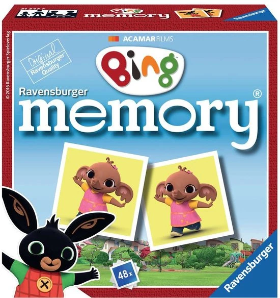 Ravensburger Bing Bunny Mini Memory 3 Ravensburger Bing Bunny Mini Memory