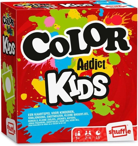 Shuffle - Color Addict Kids - Kaartspel - Familiespel - Nederlands 8 Shuffle - Color Addict Kids - Kaartspel - Familiespel - Nederlands - Afbeelding 6