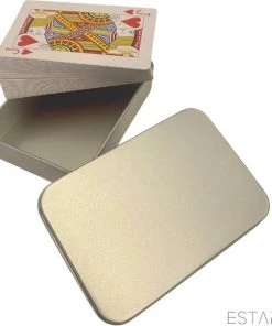 ESTARK Luxe Speelkaarten In Metal BOX - Plastic Coating - Poker Kaarten - Kaartspel - Spelkaarten - Spel Kaart - 56 Kaarten - Gezelschapsspel - Spelen - Playing Cards - In Blik 24 ESTARK Luxe Speelkaarten In Metal BOX - Plastic Coating - Poker Kaarten - Kaartspel - Spelkaarten - Spel Kaart - 56 Kaarten - Gezelschapsspel - Spelen - Playing Cards - In Blik -LEERZAME SPELLEN Verkoopwinkel 550x584 7