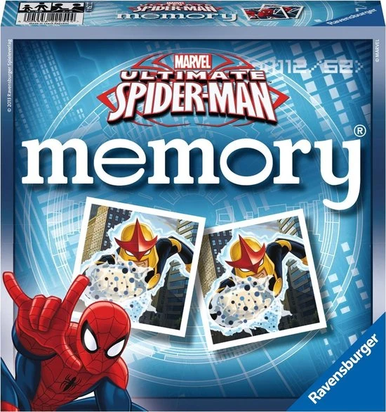 Ravensburger Ultimate Spider-Man Memory - Kinderspel 3 Ravensburger Ultimate Spider-Man Memory - Kinderspel