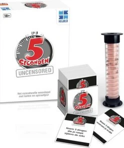 Megableu 5 Seconden Uncensored - Kaartspel - Spelletjes Voor Volwassenen - 18+ Spel -LEERZAME SPELLEN Verkoopwinkel 550x587
