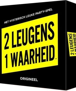 Hygge Games Party Game Partyspel - 2 Leugens 1 Waarheid