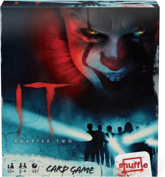 Shuffle - IT - Co Peratief Kaartspel - Horror 5 Shuffle - IT - Co Peratief Kaartspel - Horror - Afbeelding 3