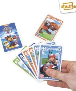 Shuffle Paw Patrol - Kwartet En Actiespel -LEERZAME SPELLEN Verkoopwinkel 550x591