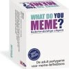 What Do You Meme - Kaartspel / Familiespel / Partyspel - Nederlandstalige Editie -LEERZAME SPELLEN Verkoopwinkel 550x594