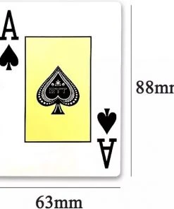 Texas Hold'em - Professionele 100% Plastic Pokerkaarten | 100% Waterdicht | Speelkaarten | Kaartspel | Poker | Officiële Afmetingen Van Pokerkaarten | Rood -LEERZAME SPELLEN Verkoopwinkel 550x595 1