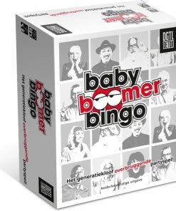 Megableu Baby Boomer Bingo - Bingo Spel - Spelletjes Voor Volwassenen - Kaartspellen -LEERZAME SPELLEN Verkoopwinkel 550x595 3