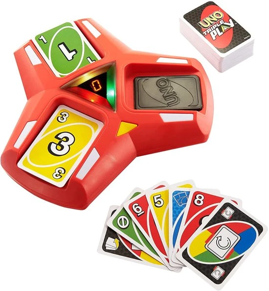 UNO Triple Play - Mattel Games - Kaartspel 3 UNO Triple Play - Mattel Games - Kaartspel