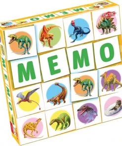 Tactic Memory Dino Memo 22 X 22 Cm Karton 54-delig