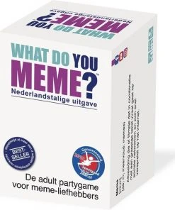 What Do You Meme - Kaartspel / Familiespel / Partyspel - Nederlandstalige Editie -LEERZAME SPELLEN Verkoopwinkel 550x610