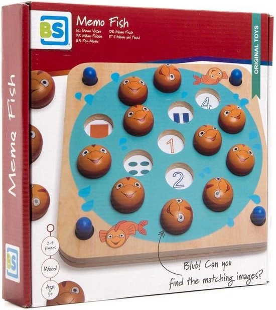 Bs Toys Memory-spel Memo Vissen 26 X 26 Cm Hout/karton 20-delig 12 Bs Toys Memory-spel Memo Vissen 26 X 26 Cm Hout/karton 20-delig - Afbeelding 10