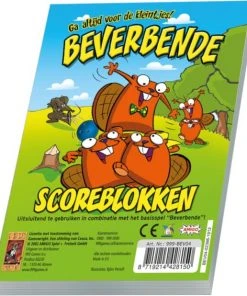 999 Games Scoreblokken Beverbende Drie Stuks Kaartspel -LEERZAME SPELLEN Verkoopwinkel 550x618