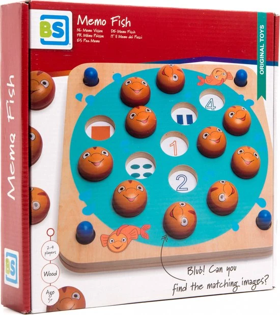 Bs Toys Memory-spel Memo Vissen 26 X 26 Cm Hout/karton 20-delig 10 Bs Toys Memory-spel Memo Vissen 26 X 26 Cm Hout/karton 20-delig - Afbeelding 8