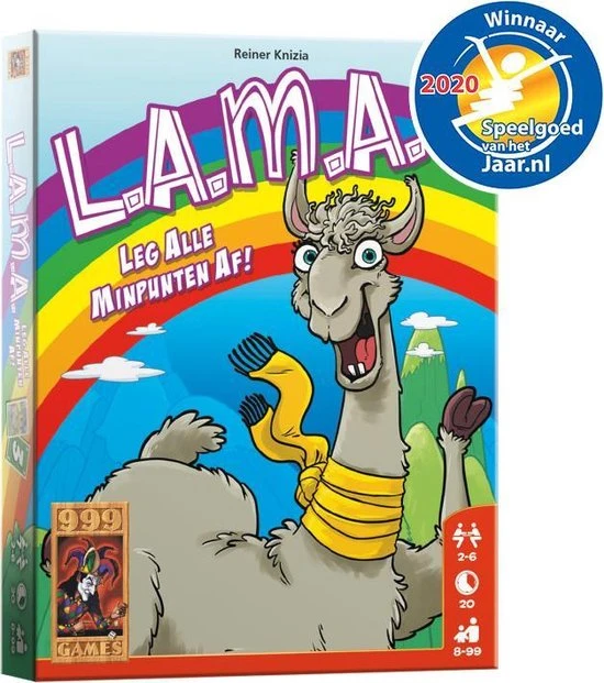 999 Games LAMA Kaartspel 13 999 Games LAMA Kaartspel - Afbeelding 11