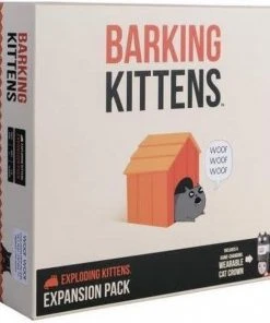 Exploding Kittens Barking Kittens Uitbreiding - Engelstalig Kaartspel -LEERZAME SPELLEN Verkoopwinkel 550x622