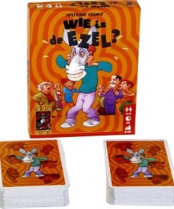 999 Games Wie Is De Ezel Kaartspel -LEERZAME SPELLEN Verkoopwinkel 550x624
