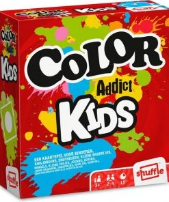Shuffle - Color Addict Kids - Kaartspel - Familiespel - Nederlands