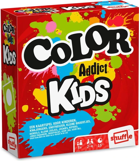 Shuffle - Color Addict Kids - Kaartspel - Familiespel - Nederlands 3 Shuffle - Color Addict Kids - Kaartspel - Familiespel - Nederlands