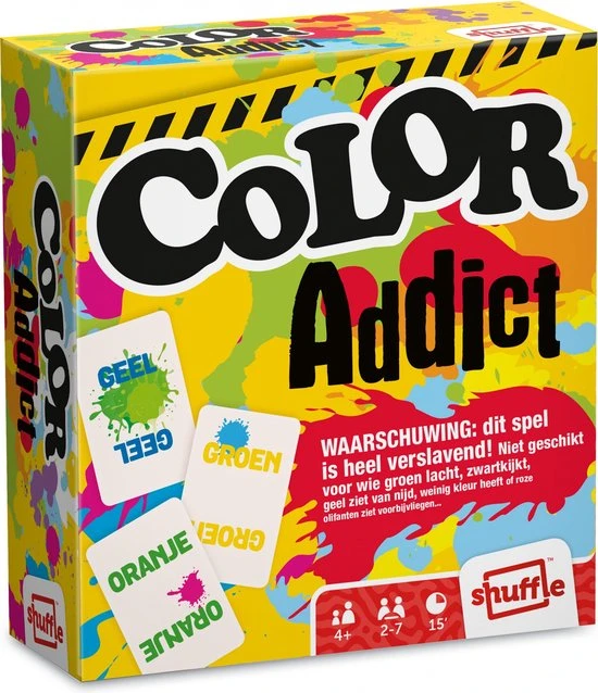 Shuffle - Color Addict - Kaartspel - Familiespel 16 Shuffle - Color Addict - Kaartspel - Familiespel - Afbeelding 14