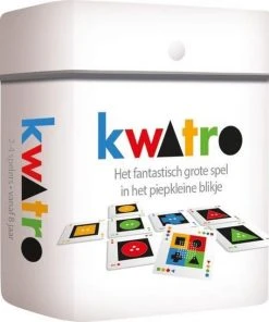 White Goblin Games Kwatro - Kaartspel 17 White Goblin Games Kwatro - Kaartspel -LEERZAME SPELLEN Verkoopwinkel 550x639