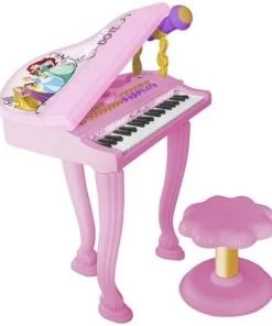 Reef Grote Piano Disney Prinses - Electrische Piano - Met Microfoon En Kruk