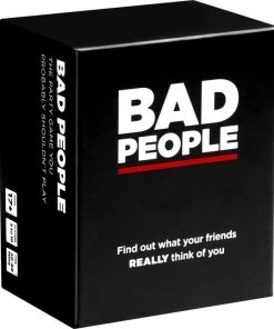Dyce Games Bad People (Engelstalig) - H T Partyspel Voor Volwassenen - Het Kaartspel Dat Je Beter Niet Kan Spelen