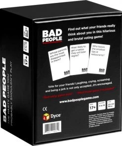 Dyce Games Bad People (Engelstalig) - H T Partyspel Voor Volwassenen - Het Kaartspel Dat Je Beter Niet Kan Spelen -LEERZAME SPELLEN Verkoopwinkel 550x646 1